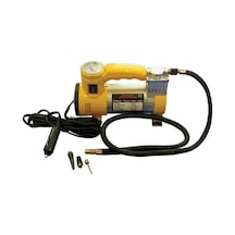 Metal Gövde Hava Kompresörü Işıklı Saatli 12 V 140 Psı