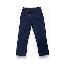 Nanica Kids Erkek Çocuk Yumuşak Dokulu Beli Lastikli Gabardin Pantolon-15125 Lacivert