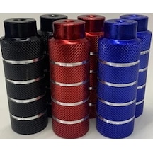 Arka Basamak Peg Aluminyum Bmx Mavi Sarı - Gri