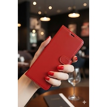 Samsung Uyumlu Galaxy S24 Kılıf Kapaklı Ve Cüzdanlı Stand Olabilen Deri Kılıf
