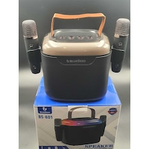 Bs-601 Bluetooth Wıreless Speaker & Karaoke Mıcrophones 13w - Siyah