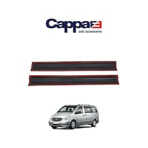 Cappafe Mercedes Vito W639 Kapı Eşiği Koruma Abs Mat Siyah 2 P N11.1914