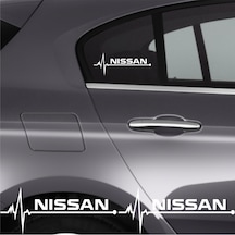 Nissan X-trail İçin Uyumlu Aksesuar Oto Ritim Sticker 2 Adet 20 9 Cm