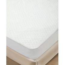 Soft Care Örme Sıvı Geçirmez Tek Kişilik Alez 100x200 Cm Beyaz