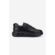 Valmenti Erkek Hakiki Deri Siyah Sneakers & Spor Ayakkabı 298 3194-7585 Erk Ayk Sk25-26 Sıyah Atlas Siyah