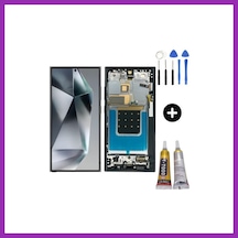 Bezos Samsung S24 Ultra Uyumlu Ekran Talı Oled Yeşil + Bty