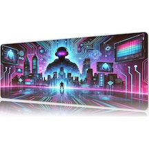 Gaming Oyuncu Xl Mouse Pad Kaydırmaz Dikişli 80 30 Cm Mousepad 14