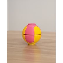 Popspin Basınca Dönen Eğlenceli Top Oyuncağı - Dönen Top Motor Becerisi Geliştirici Hareketli Top-spın Ball-stres Topu