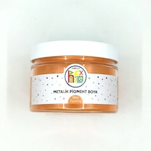 Epoksi Reçine Metalik Sedefli Pigment Toz Boya Turuncu Renk 50 G
