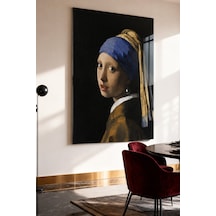 Johannes Vermeer Girl With A Pearl Earring İnci Küpeli Kız Klas
