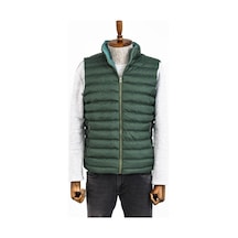 Çift Taraflı Kapitone Şişme Dik Yaka Petrol Yeşil Erkek Kışlık Yelek 001 Çift Taraflı Kapitone Şişme Dik Yaka Petrol Yeşil Erkek Kışlık Yelek 001