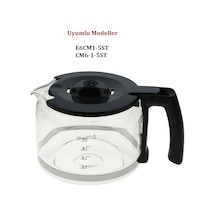 Electrolux Uyumlu E6Cm1-5St Kahve Makinesi . Cam Demlik - Hazne