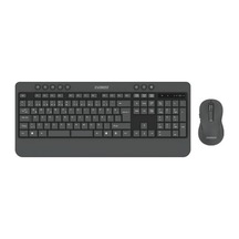 Everest Km-6585 Dual Gri-siyah Kablosuz Çift Space Tuşlu Q Klavye + Mouse Set Diğer