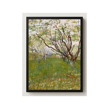 Van Gogh Van Gogh Arles'da Çiçek Açan Bahçe Çerçevesiz Poster 21x30 Cm A4 Tablo Van Gogh