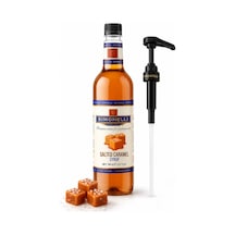 Simonelli Tuzlu Karamel Aromalı Kahve ve Kokteyl Şurubu 700 ML + Dozaj Pompası