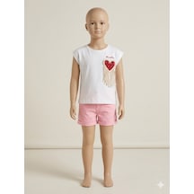 United Colors Of Benetton Benetton Beyaz Kız Çocuk Tshirt