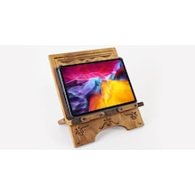 Masa Üstü Oymalı Ahşap Rahle Tabletlik