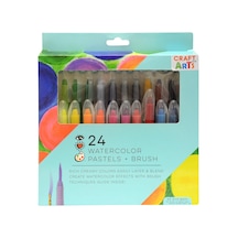 And Arts 24&apos Lü Pastel Ve Fırça 4124 ---