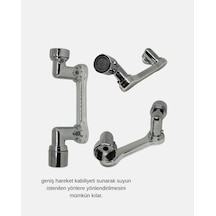 Zengemtx Dönebilir Musluk Başlığı Lavabo Temizliği Ve El-yüz Yıkamada Maksimum Rahatlık