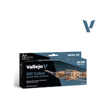 Vallejo 71144 8x18 Ml. Raf Colors Special Battle Of Britain Model Air Serisi Model Boyası Seti Renkli