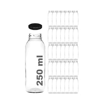Afracam Meyve Suyu Şeffaf 250 ml Metal Kapaklı 35 Adet