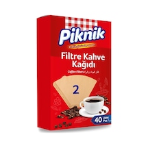 Piknik Kahve Filtre Kağidi 40&apos Li No:2