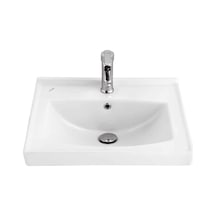 Creavit Sera 55 CM Mobilya Dolap Uyumlu Etajerli Lavabo Tf155