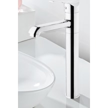 Hms Aç-Kapa Çanak Tipi Uzun Yüksek Lavabo Bataryası