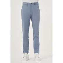 Morven Erkek A. Mavi Yazlık Pamuk Yan Cep Slim Fit Chino Pantolon 25ys003011311 A. Mavi