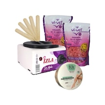 Sir Ağda Makinesi+2x250g Pudralı Soyulabilenboncukağda+spatulaseti+10metreağda Bezi