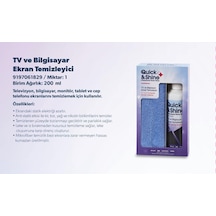 Quick&Shine Tv&Bilgisayar Ekran Temizleyici 200Ml