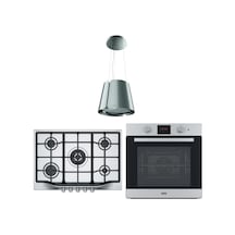 Franke FSL 86 H XS - FHTL 755 4G TC XS C - Beat Inox F45 Inox Ankastre Set