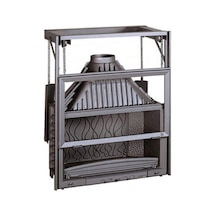 Invıcta 900 Grande Vısıon Asansörlü Şömine Haznesi 6890-44