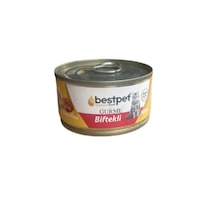 Bestpet Gurme Biftekli 85 Gr Konserve Mama X 5 Adet