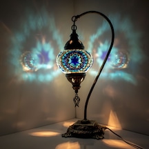 Dekoratif MASA ÜSTÜ MOZAİK OSMANLI LAMBASI EL YAPIMI