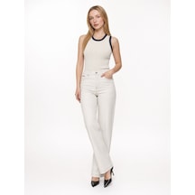 LOFT Bella Regular Fit Kadın Pantolon Lf2041724 Q1.v1 Denim