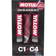 Motul Zincir Bakım Seti C1 + C4 + Fırça