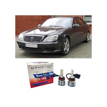 Mercedes S W220 Led Xenon Uzun Far Ampulü H7 Duo Yeni Seri Beyaz