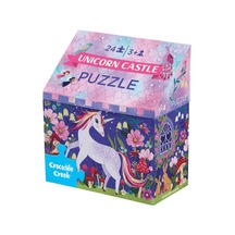 Crocodile Creek Puzzle - 24 Parça - Unicorn Kalesi