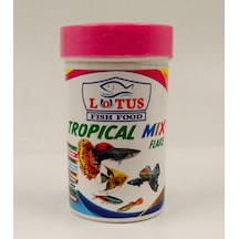 Lotus Tropical Mix Flake Balık Yemi 100 ML