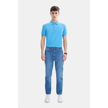 Back And Bond Açık Lacivert Tapered Fit Denim Pantolon Çok Renkli