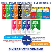 Bilsem Tablet Sınavı Seviye 3-4-5 Ve 5'li Deneme