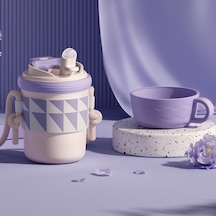 Sones 450ml 316 Paslanmaz Çelik Termos Bardak Üç Amaçlı Pipetli Doğrudan İçim Kahve Kupası Sones 450ml 316 Paslanmaz Çelik Termos Bardak Üç Amaçlı Pipetli Doğrudan İçim Kahve Kupası