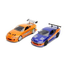 Jada 1:32 Fast & Furious Legacy Series Twin Pack W3/2 Brian's Toy Çok Renkli