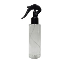 Alsun 10 Adet 250 Ml Şeffaf Suluk Berber Ve Kuaförler Için Boş Siyah Spreyli Pet Şişe
