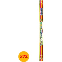 Tayaş Damla Sour Belts Licorice Rainbow Karışık Mix 72 x15 G