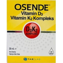 Osende Vitamin D3k2 Kompleks Damla 20 ML