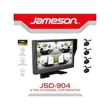 Jameson -904-9''-ıps 1024x600px-ahd Kamera-4 Ch-4 Kameralı Set