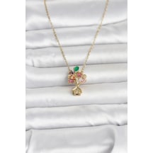 316l Çelik Zincir Gold Renk Uçan Balon Ev Figür Kadın Kolye - Özel Seri Bzsurn013600 altın 316l Çelik Zincir Gold Renk Uçan Balon Ev Figür Kadın Kolye - Özel Seri Bzsurn013600 altın