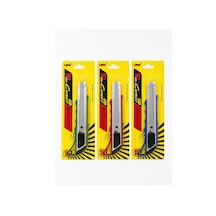 New Cutter Metal Sürgülü Maket Bıçağı 10 Adet